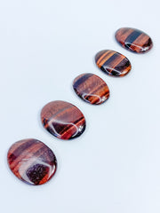 Red Tiger Eye Worry Stone
