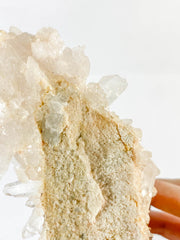 Strawberry Quartz Cluster 963gm