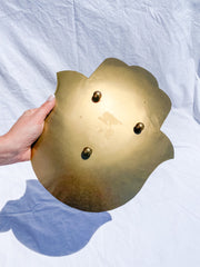 Hamsa Bronze Dish Dark | XX Large
