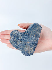 Black Tourmaline Heart Natural 516g