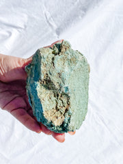 Green Heulandite Cluster 460g