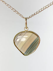 Fluorite Heart Pendant