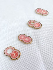 Rhodochrosite Infinity Slice | Mini
