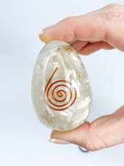 Orgonite Selenite Egg | X Large