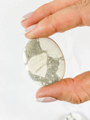Howlite Worry Stone