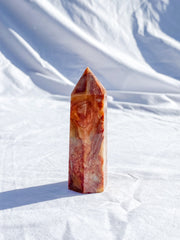 Crazy Lace Agate Polished Point 97g