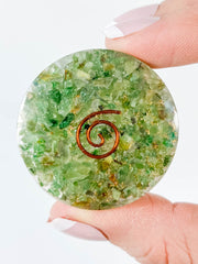 Orgonite Pop Sockets | Green Aventurine