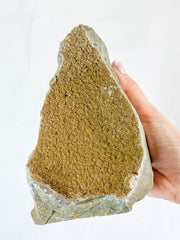 Caramel Amethyst CutBase Cluster 1.2kg