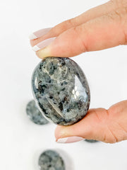 Larvikite Worry Stone