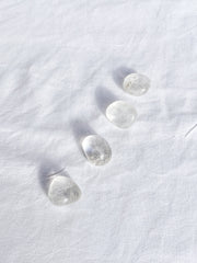 Clear Quartz Tumbles | Mini