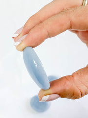 Angelite Worry Stone