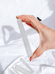 Selenite Natural Wand | Small