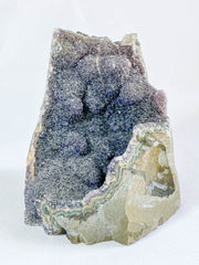 Black Amethyst CutBase Cluster 1.4kg