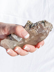 Quartz Natural Mineral Specimen Cluster 342g