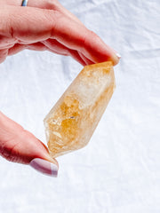 Citrine Polished Double Terminator Wand 65g