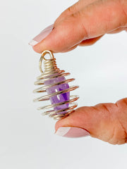 Silver Spiral Pendant