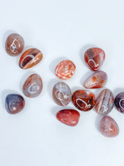 Dark Carnelian Tumbles | Small