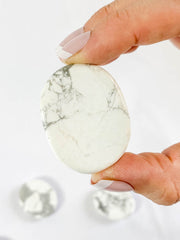 Howlite Worry Stone