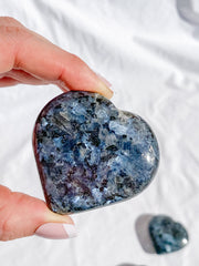 Larvikite Heart | Large