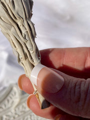 White GrandFather Sage | Small