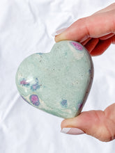 Ruby Fuchsite Heart | Large