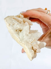 Quartz Cluster with Inclusions 497g