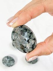 Larvikite Worry Stone