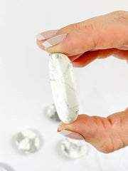 Howlite Worry Stone