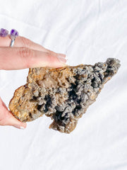 Quartz Natural Mineral Specimen Cluster 392g