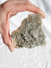 Smoky Himalayan Quartz with Inclusions CutBase Cluster 224g