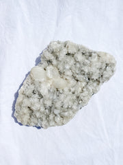 White Heulandite and Stilbite Cluster 1.2kg