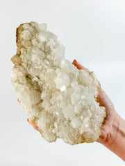 Apophyllite Cluster with Druzy Inclusions 2.2kg