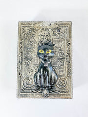 Black Cat Protection Silver Box