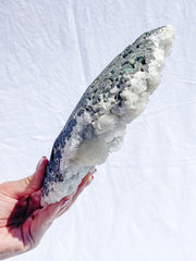 White Heulandite and Stilbite Cluster 1.2kg