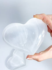 Selenite Heart | XXXX Large