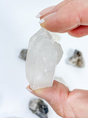 Balance Duo: Clear Quartz + Smoky Quartz | Small