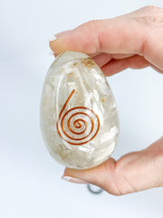 Orgonite Selenite Egg | X Large