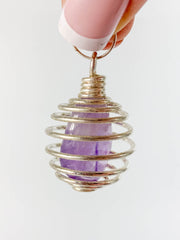Silver Spiral Pendant