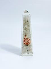 Orgonite MoonStone Obelisk | Medium