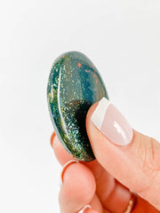 BloodStone Worry Stone