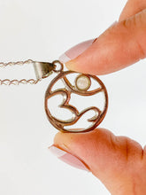 Om Moonstone Pendant
