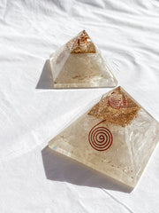 Orgonite Pyramid Selenite