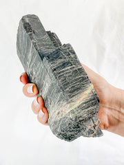 Black Tourmaline and Hematite Natural Chunk 1.2kg