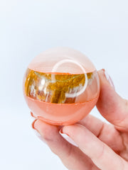Onyx Orange Sphere | Large