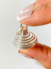 Silver Spiral Pendant