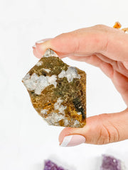 Divine Trio: Citrine + Clear Quartz + Amethyst | Medium