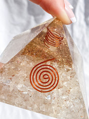 Orgonite Pyramid Clear Quartz