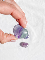 Fluorite Heart | Extra Small