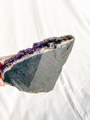 Amethyst CutBase Cluster with Druzy 1.3kg