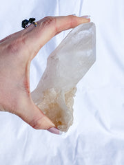 Himalayan Quartz Natural Point with Inclusions 273g